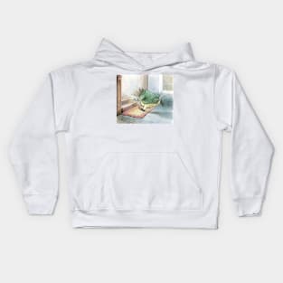 Rat Escaping with Butter - Tale of Samuel Whiskers - Beatrix Potter Kids Hoodie